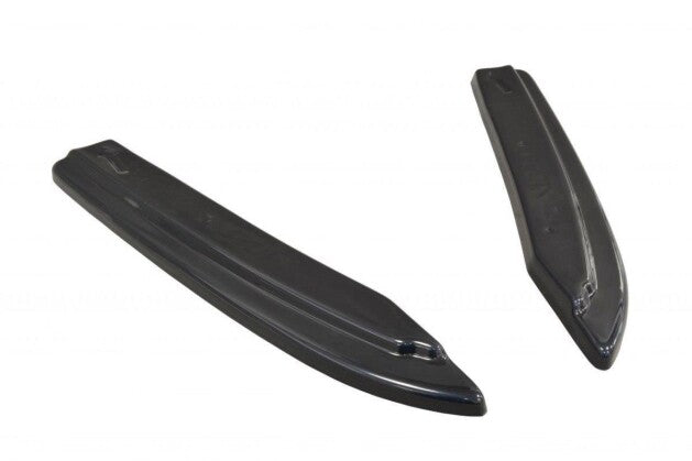 Diffusor Flaps passend für Audi S8 D4 FL schwarz Hochglanz