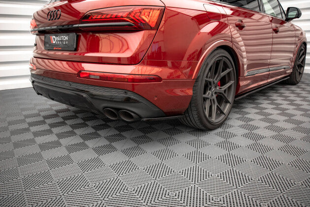 Diffusor Flaps passend für Audi SQ7 Mk2 (4M) FL schwarz Hochglanz