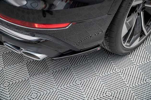 Diffusor Flaps passend für Audi SQ8 Mk1 schwarz Hochglanz
