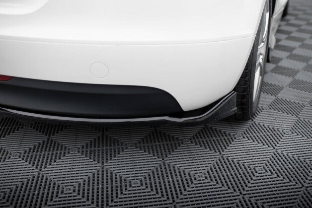 Diffusor Flaps passend für Audi TT 8J schwarz Hochglanz