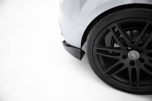 Diffusor Flaps passend für Audi TT S-Line 8J FL schwarz Hochglanz