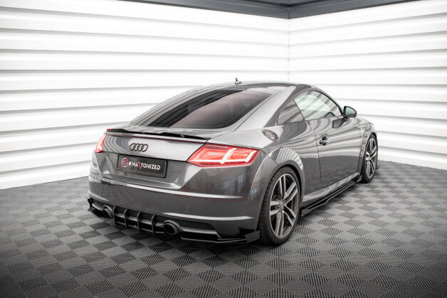 Diffusor Flaps passend für Audi TT S-Line 8S schwarz Hochglanz (4255647838011)