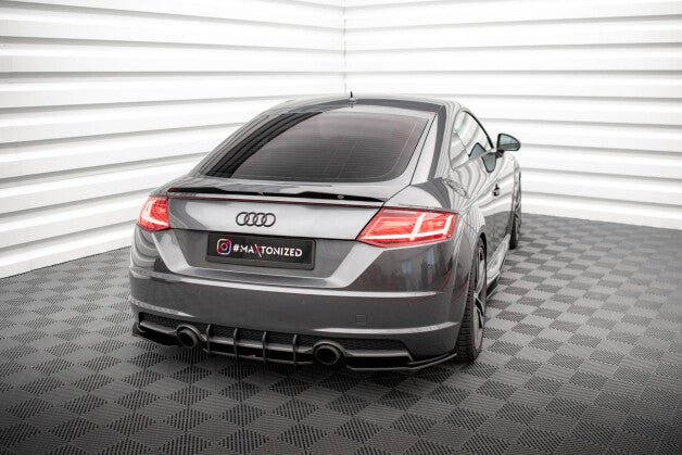 Diffusor Flaps passend für Audi TT S-Line 8S schwarz matt