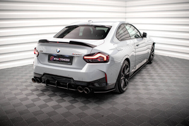 Diffusor Flaps passend für BMW 2 Coupe M240i G42 schwarz matt