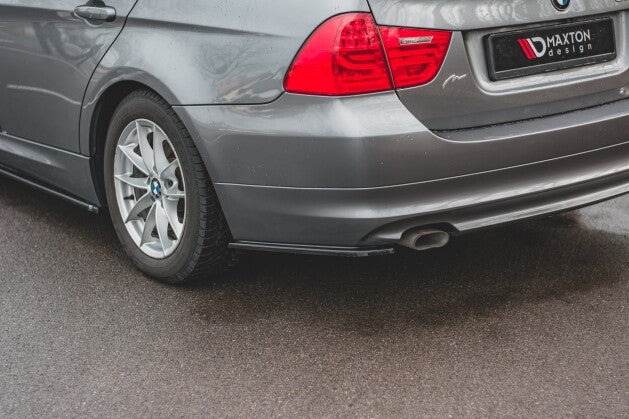 Diffusor Flaps passend für BMW 3er E91 FL schwarz Hochglanz
