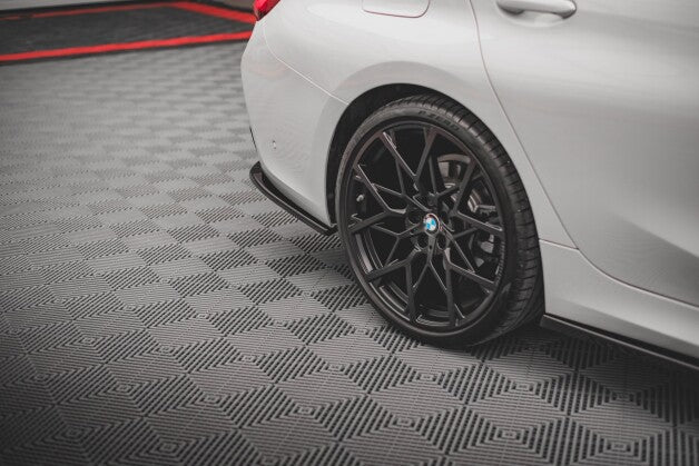 Diffusor Flaps passend für BMW 3er G20 / G21 schwarz Hochglanz