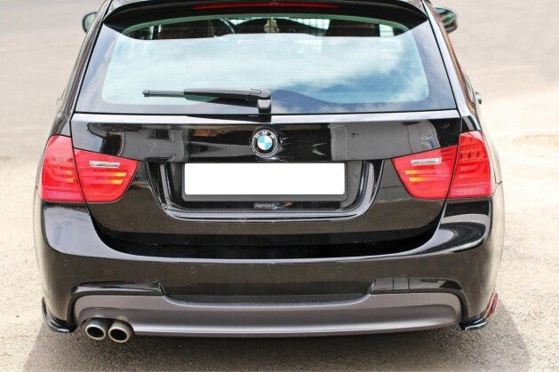 Diffusor Flaps passend für BMW 3er Limousine / Touring M-Paket E90 / E91 FL schwarz Hochglanz