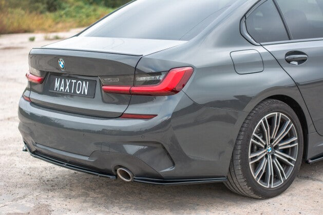 Diffusor Flaps passend für BMW 3er M-Paket G20 schwarz Hochglanz