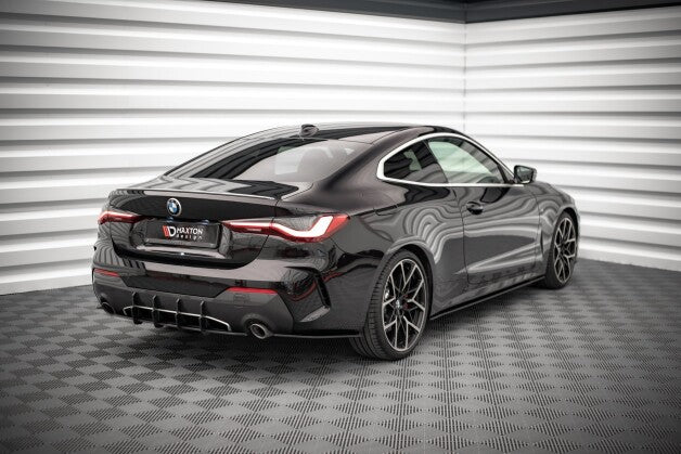 Diffusor Flaps passend für BMW 4er M-Paket G22 / G23 / G22 FL / G23 FL schwarz matt