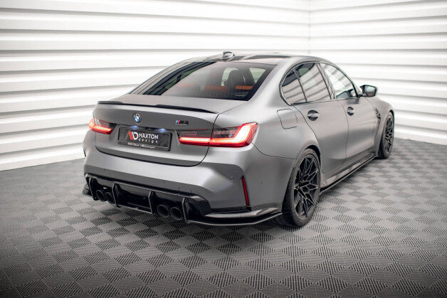 Diffusor Flaps passend für BMW M3 Limousine / Touring G80 / G81 schwarz matt