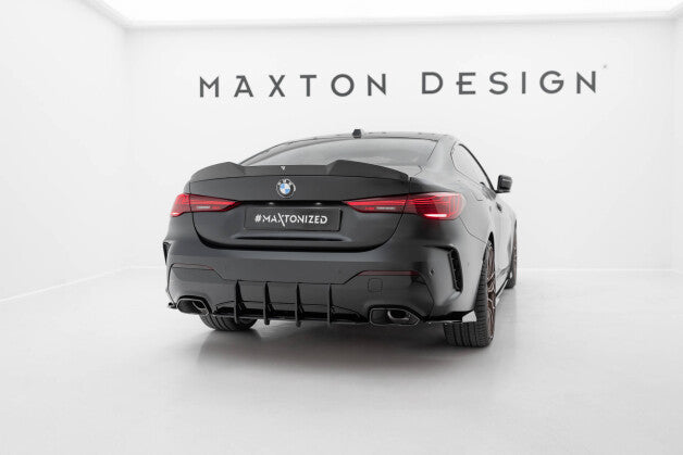 Diffusor Flaps passend für BMW M440i G22 / G23 / G22 FL / G23 FL schwarz Hochglanz (4255647852635)