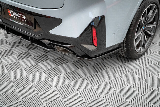 Diffusor Flaps passend für BMW X4 M-Paket G02 FL schwarz Hochglanz