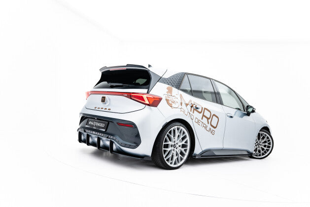 Diffusor Flaps passend für CUPRA Born Mk1 schwarz Hochglanz