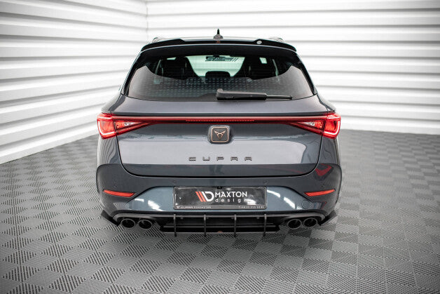Diffusor Flaps passend für CUPRA Leon ST roter Kern