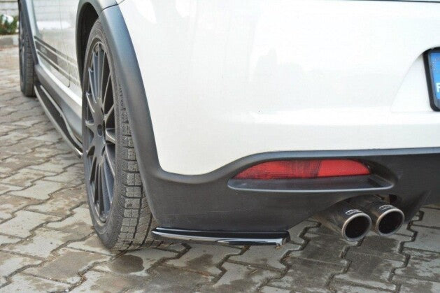Diffusor Flaps passend für Fiat Grande Punto ABARTH schwarz Hochglanz