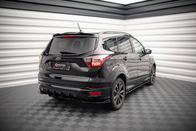 Diffusor Flaps passend für Ford Escape ST-Line Mk3 schwarz Hochglanz