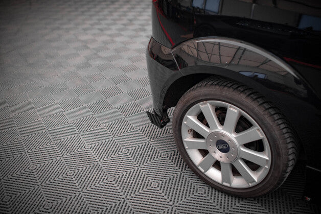 Diffusor Flaps passend für Ford Fiesta ST Mk6 schwarz Hochglanz (4255647816040)