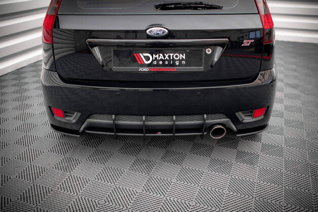 Diffusor Flaps passend für Ford Fiesta ST Mk6 schwarz matt
