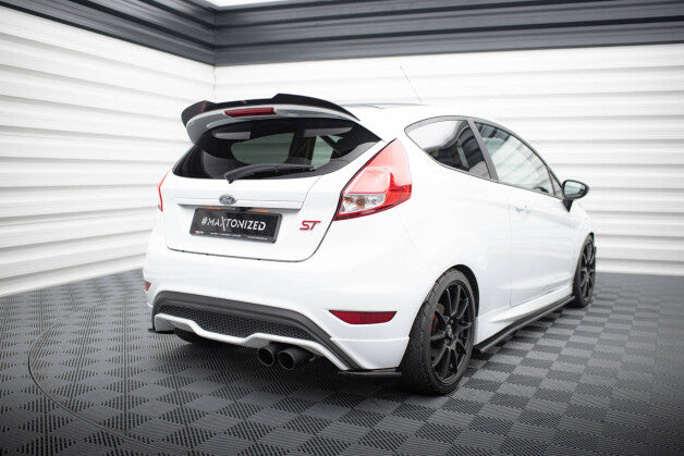 Diffusor Flaps passend für Ford Fiesta ST / ST-Line / Zetec S Mk7 FL schwarz Hochglanz