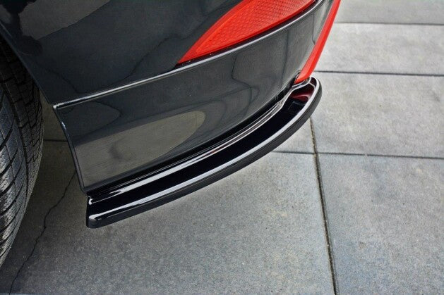 Diffusor Flaps passend für Ford Focus ST-Line Mk3 FL schwarz Hochglanz