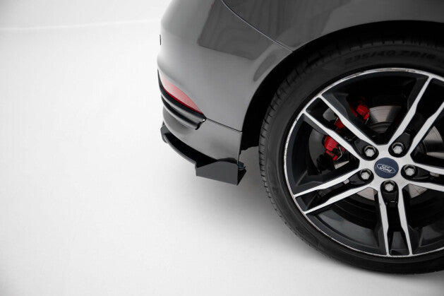 Diffusor Flaps passend für Ford Focus ST Mk3 FL schwarz Hochglanz (4255647852574)
