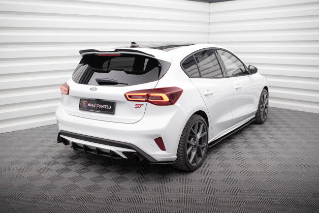 Diffusor Flaps passend für Ford Focus ST Mk4 roter Kern