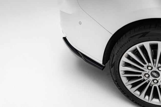 Diffusor Flaps passend für Ford Focus Vignale Kombi Mk4 schwarz Hochglanz