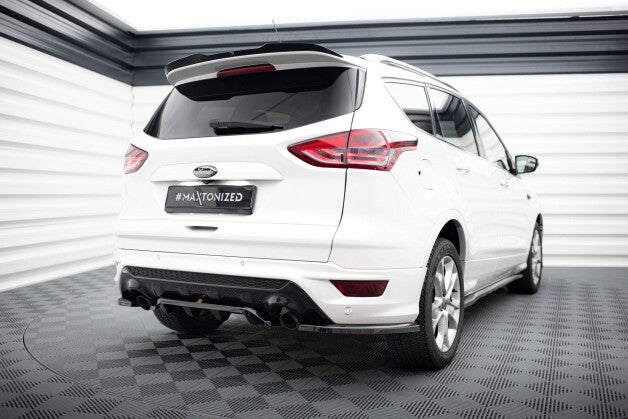 Diffusor Flaps passend für Ford Kuga ST-Line Mk2 FL schwarz Hochglanz