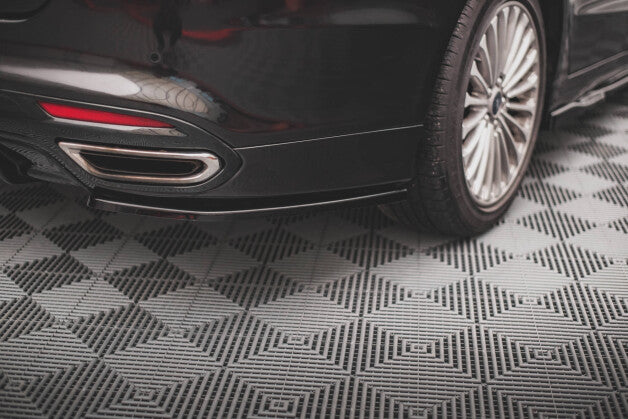 Diffusor Flaps passend für Ford Mondeo Mk5 schwarz Hochglanz