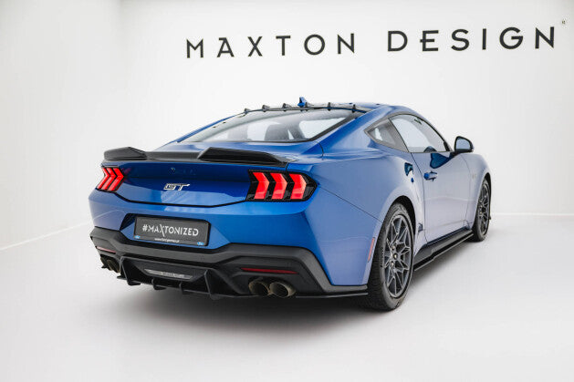 Diffusor Flaps passend für Ford Mustang GT Mk7 schwarz matt
