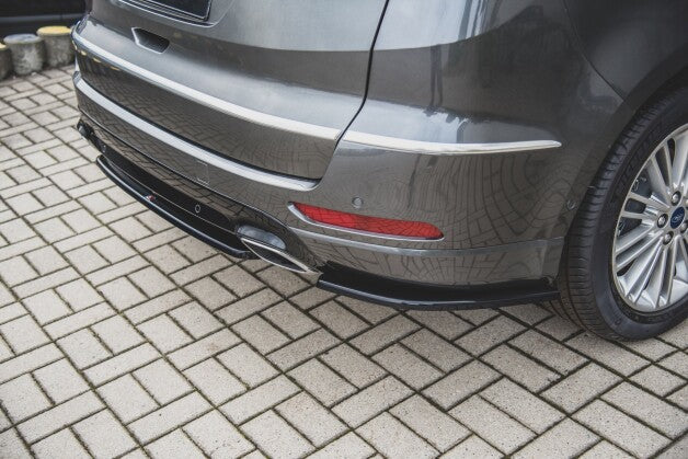 Diffusor Flaps passend für Ford S-Max Vignale Mk2 FL schwarz matt