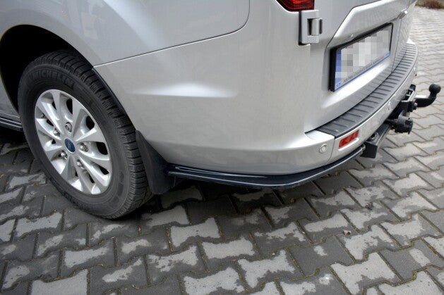 Diffusor Flaps passend für Ford Transit Custom Mk1 FL schwarz Hochglanz