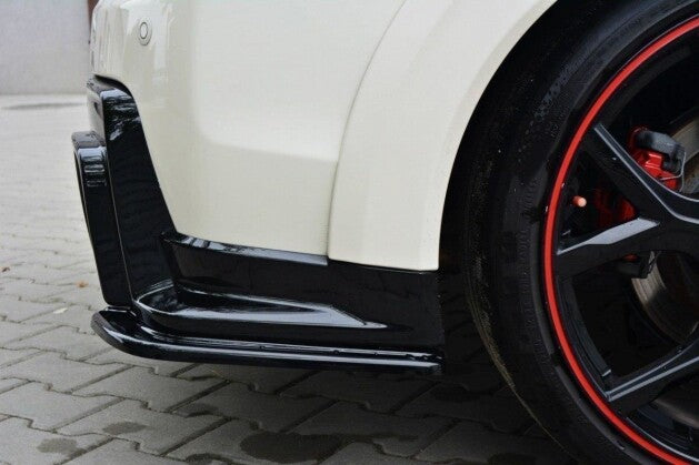 Diffusor Flaps passend für Honda Civic IX TYPE R schwarz Hochglanz