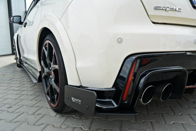 Diffusor Flaps passend für Honda Civic IX TYPE R schwarz matt
