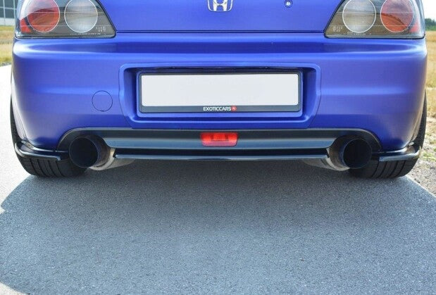 Diffusor Flaps passend für Honda S2000 schwarz Hochglanz