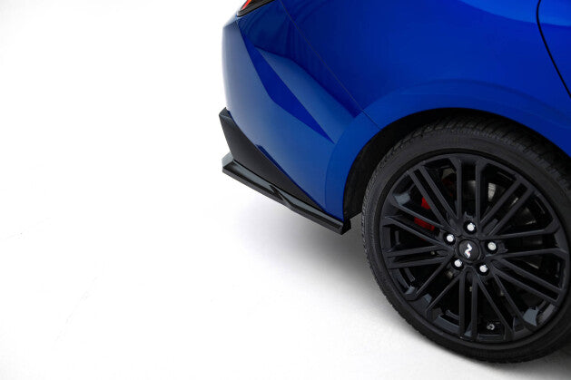 Diffusor Flaps passend für Hyundai Elantra N Mk7 schwarz Hochglanz