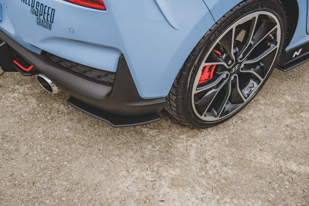 Diffusor Flaps passend für Hyundai I30 N Mk3 Hatchback roter Kern