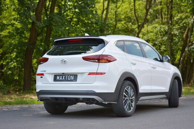 Diffusor Flaps passend für Hyundai Tucson Mk3 FL schwarz Hochglanz
