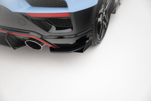 Diffusor Flaps passend für Hyundai Veloster N Mk2 schwarz Hochglanz (4255647852130)