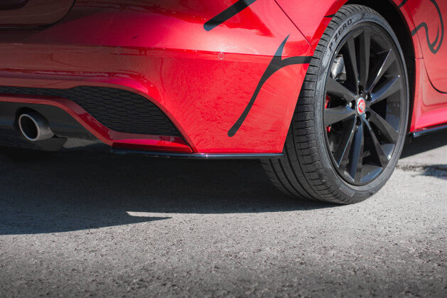 Diffusor Flaps passend für Jaguar XE R-Dynamic X760 FL schwarz Hochglanz