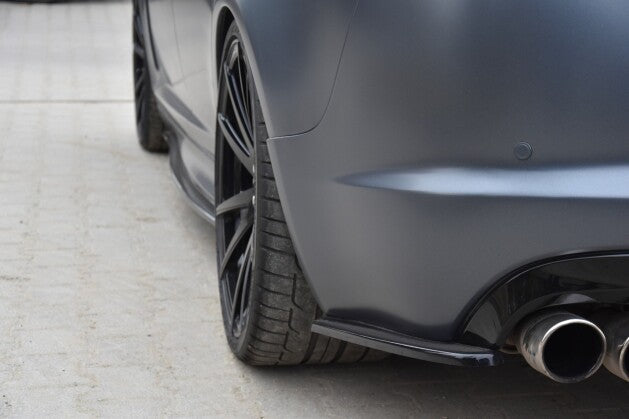 Diffusor Flaps passend für Jaguar XF- R schwarz Hochglanz