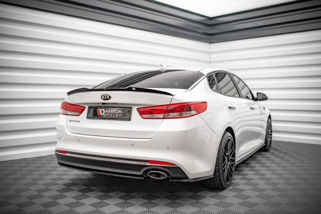 Diffusor Flaps passend für Kia Optima Mk4 schwarz Hochglanz