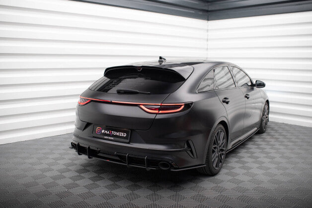 Diffusor Flaps passend für Kia Proceed GT Mk1 FL schwarz matt