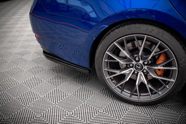 Diffusor Flaps passend für Lexus GS F Mk4 FL schwarz Hochglanz