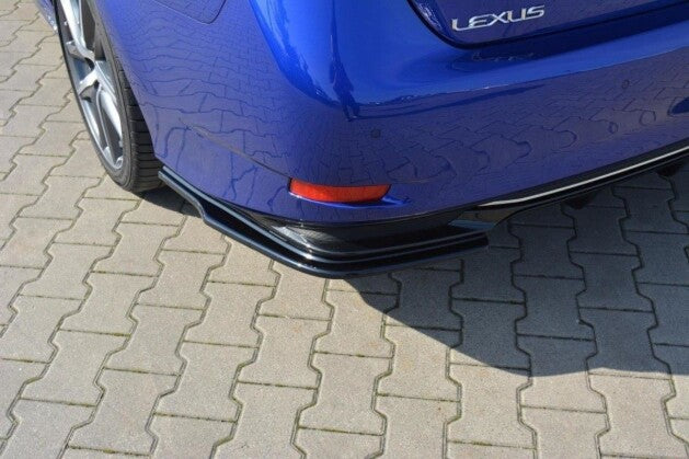 Diffusor Flaps passend für Lexus GS Mk4 FL H schwarz Hochglanz