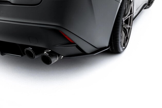 Diffusor Flaps passend für Lexus IS 500 Mk3 Facelift 2 (XE30) roter Kern