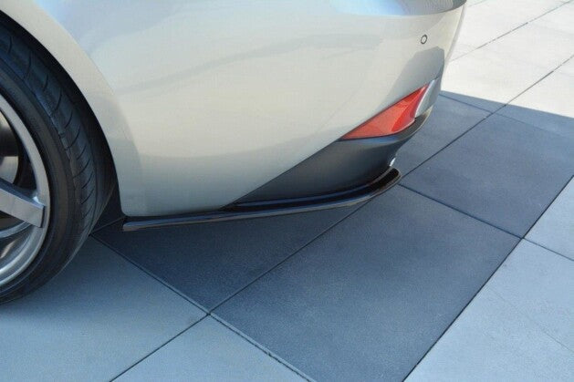 Diffusor Flaps passend für Lexus IS Mk3 T schwarz Hochglanz