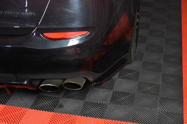 Diffusor Flaps passend für Maserati QUATTROPORTE MK.6 vor FL schwarz matt