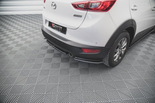 Diffusor Flaps passend für Mazda CX-3 schwarz Hochglanz