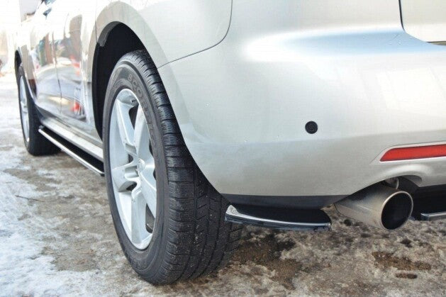 Diffusor Flaps passend für Mazda CX-7 schwarz Hochglanz